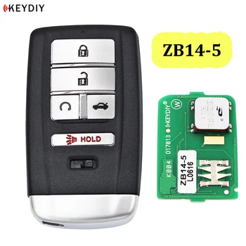 Универсален KEYDIY ZB14-5 KD Smart Key дистанционно управление за KD-X2 KD Автомобилен ключ Дистанционно Смяна на Интересите на над 2000 модели